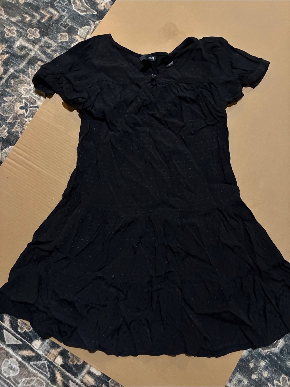 H&M black dress